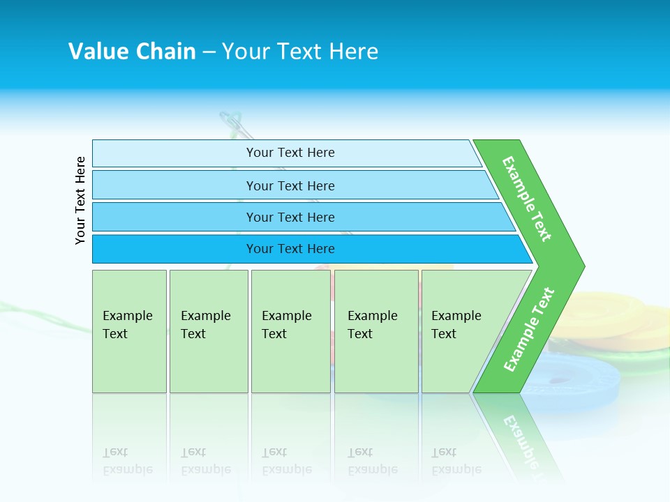 Notions Buttons Group PowerPoint Template
