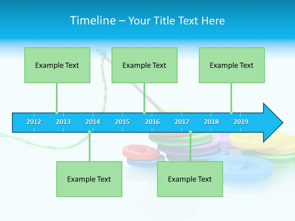 Notions Buttons Group PowerPoint Template