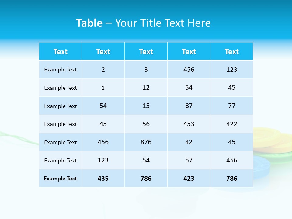 Notions Buttons Group PowerPoint Template