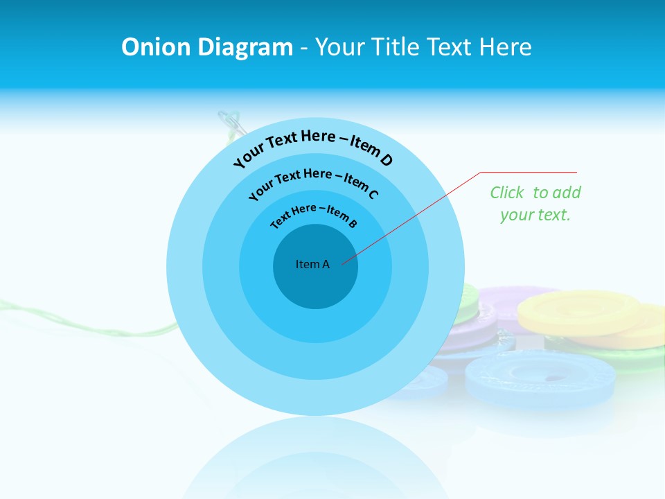 Notions Buttons Group PowerPoint Template