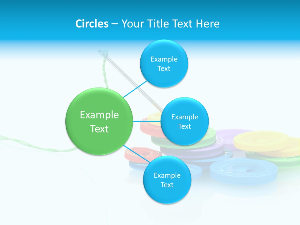 Notions Buttons Group PowerPoint Template