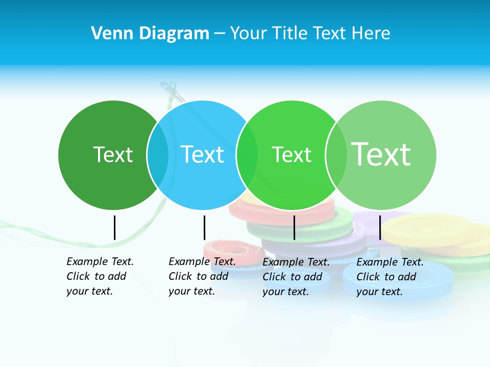Notions Buttons Group PowerPoint Template