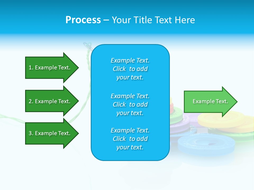 Notions Buttons Group PowerPoint Template