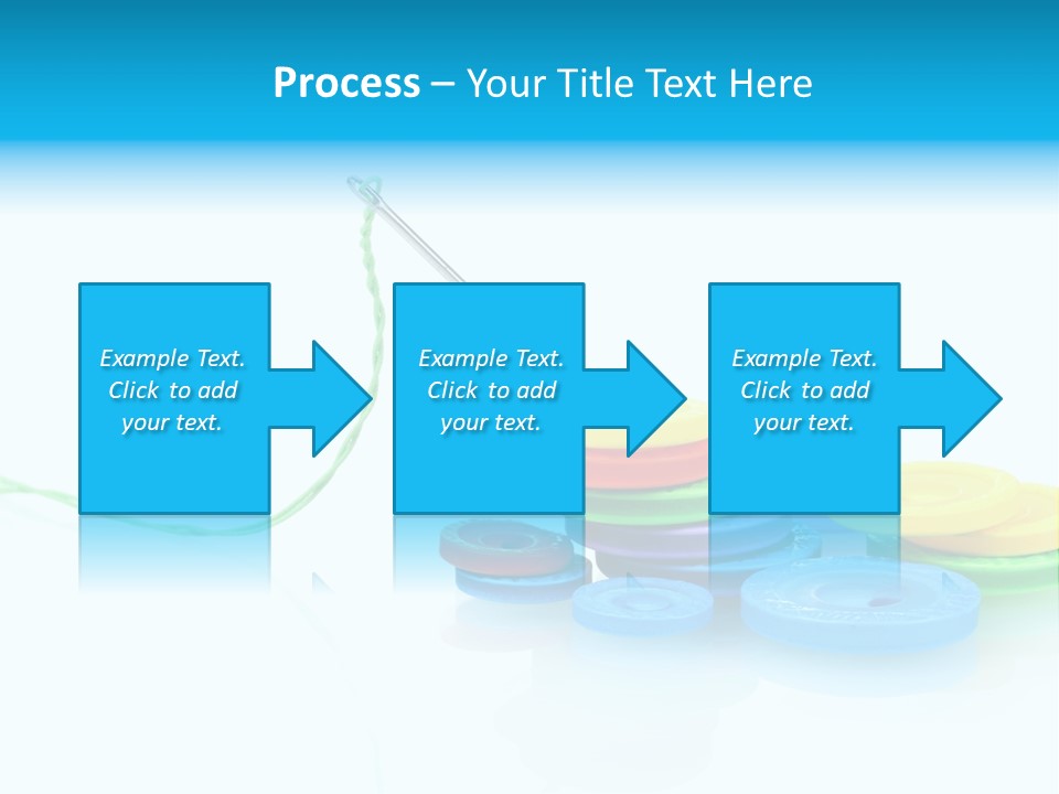 Notions Buttons Group PowerPoint Template