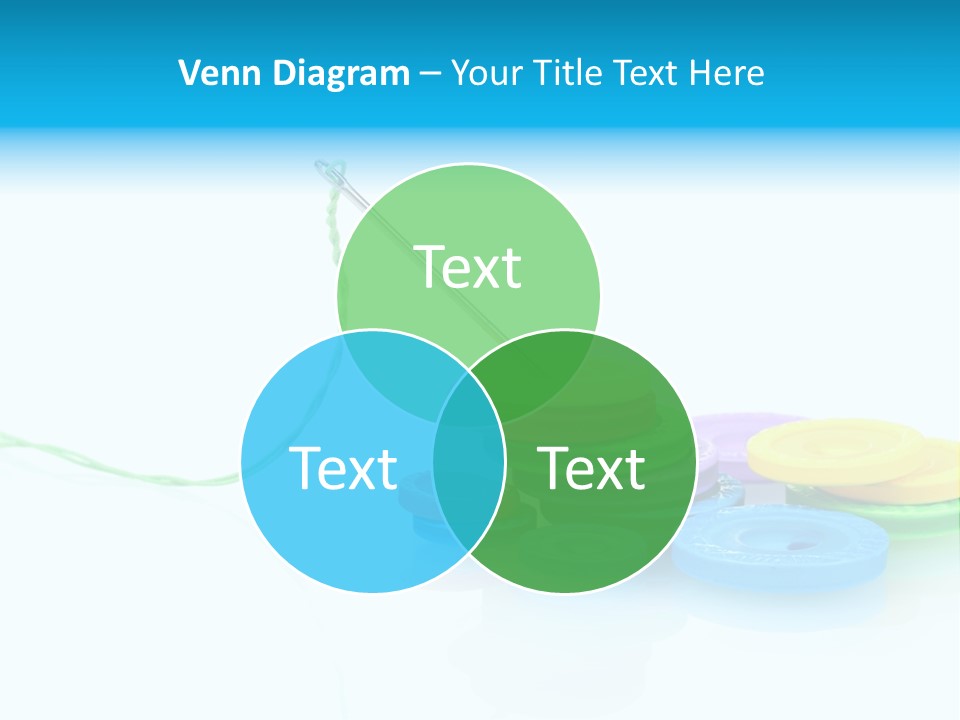 Notions Buttons Group PowerPoint Template