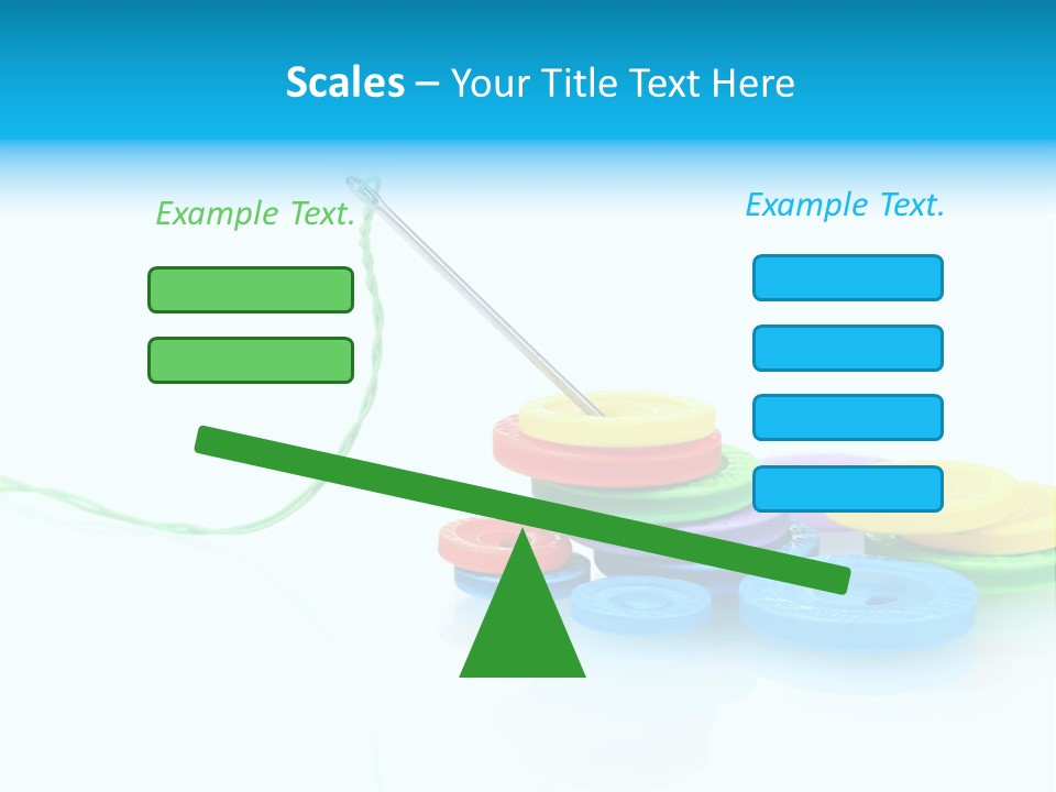 Notions Buttons Group PowerPoint Template