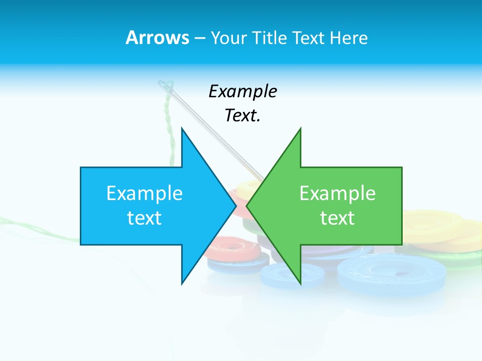 Notions Buttons Group PowerPoint Template