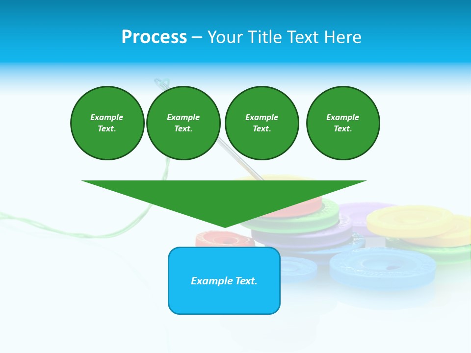 Notions Buttons Group PowerPoint Template