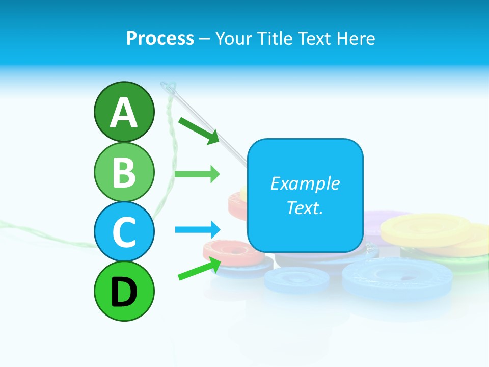 Notions Buttons Group PowerPoint Template