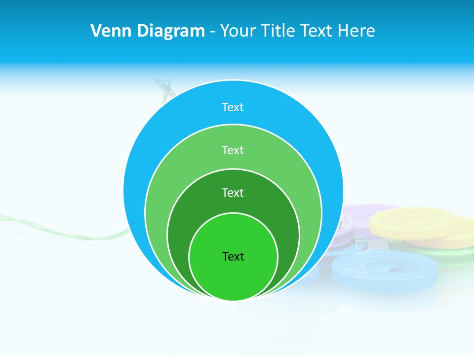 Notions Buttons Group PowerPoint Template