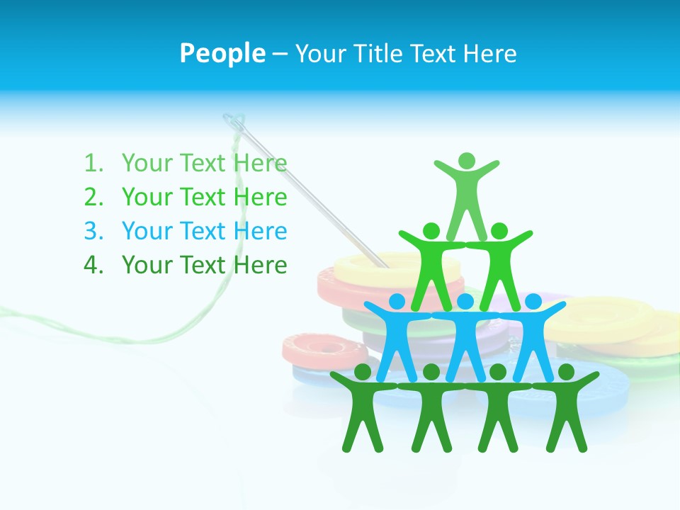 Notions Buttons Group PowerPoint Template