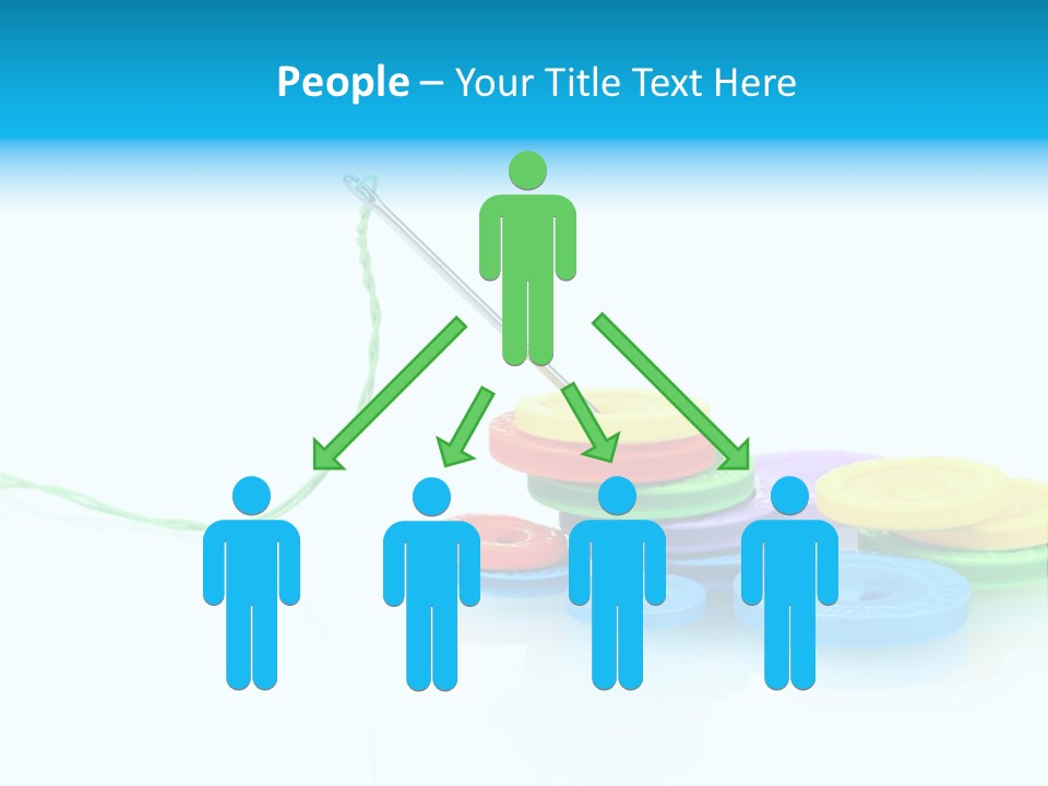 Notions Buttons Group PowerPoint Template