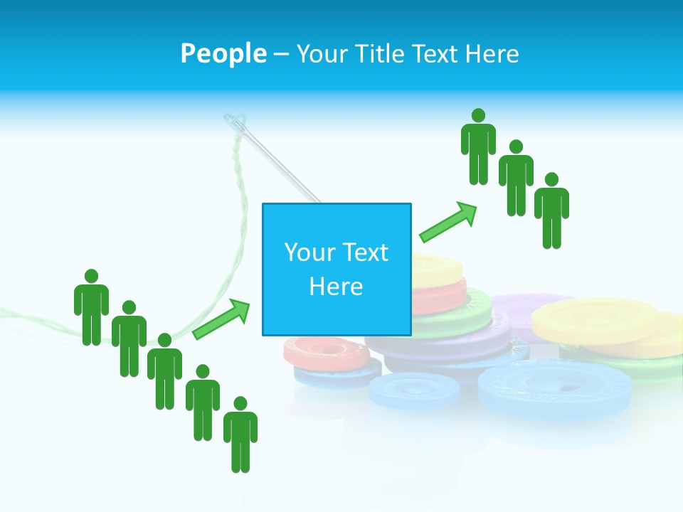 Notions Buttons Group PowerPoint Template