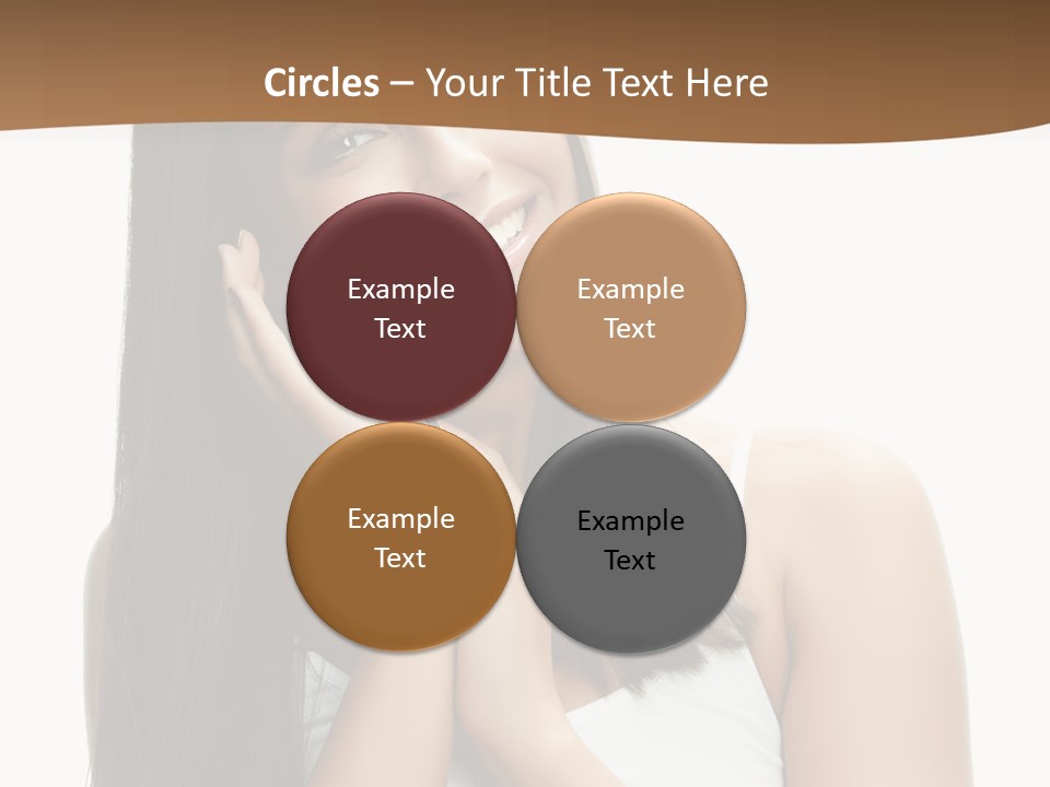 Happiness Hands Cosmetics PowerPoint Template