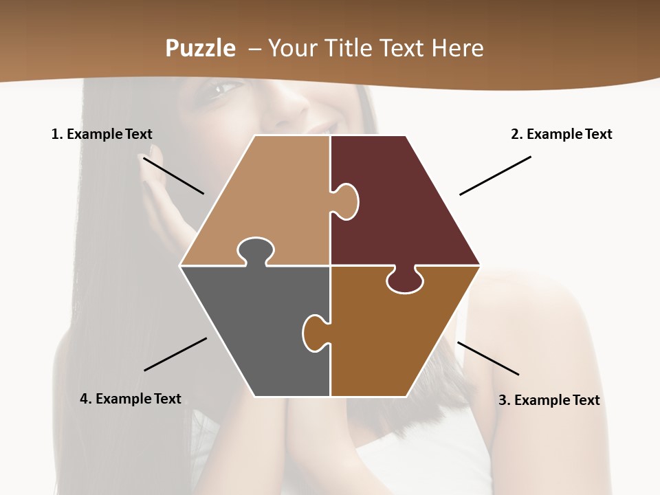 Happiness Hands Cosmetics PowerPoint Template