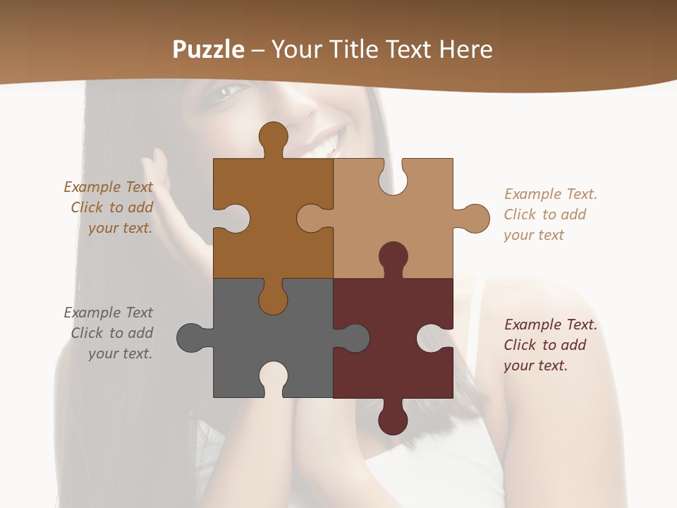 Happiness Hands Cosmetics PowerPoint Template