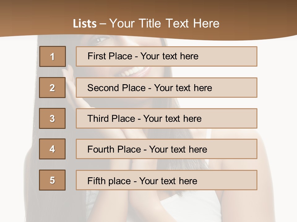 Happiness Hands Cosmetics PowerPoint Template