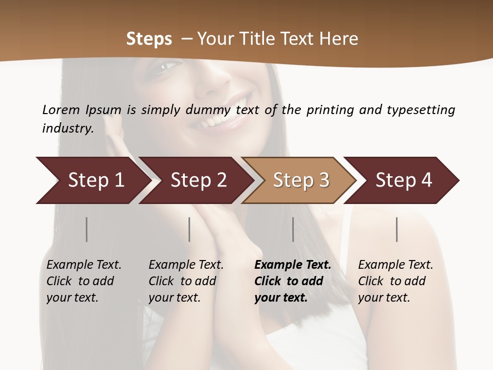 Happiness Hands Cosmetics PowerPoint Template