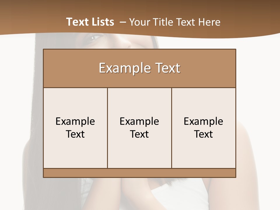 Happiness Hands Cosmetics PowerPoint Template