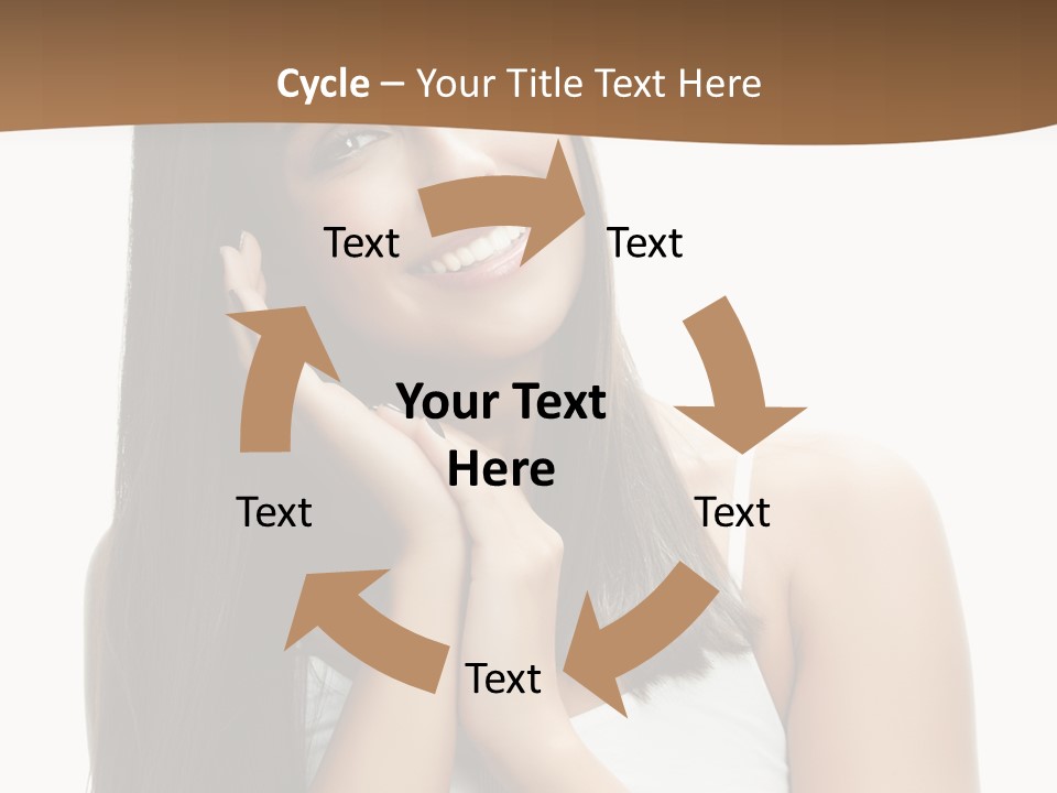 Happiness Hands Cosmetics PowerPoint Template