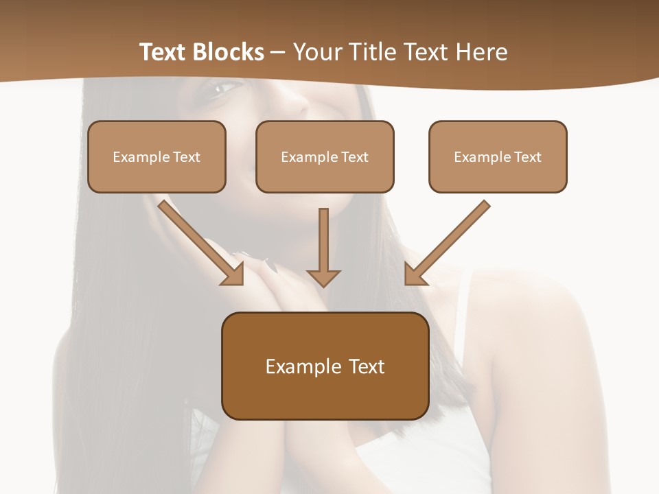 Happiness Hands Cosmetics PowerPoint Template