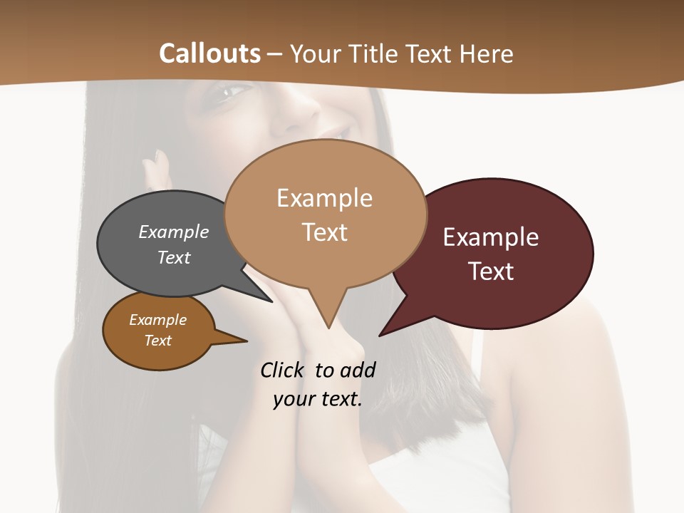 Happiness Hands Cosmetics PowerPoint Template