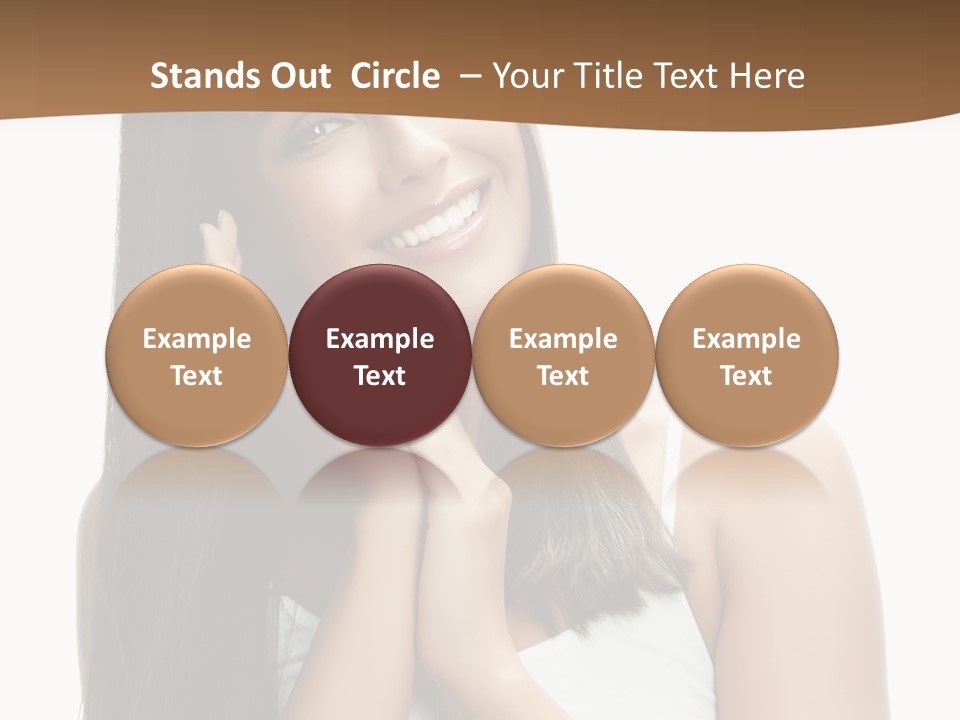 Happiness Hands Cosmetics PowerPoint Template