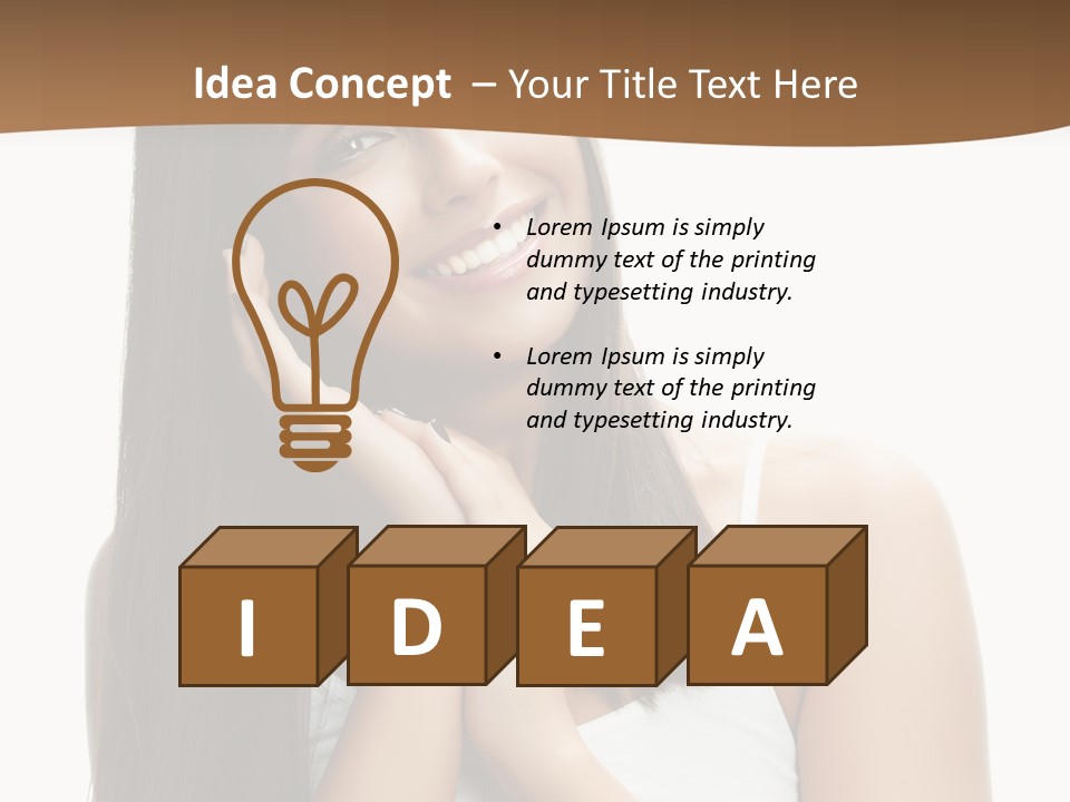 Happiness Hands Cosmetics PowerPoint Template