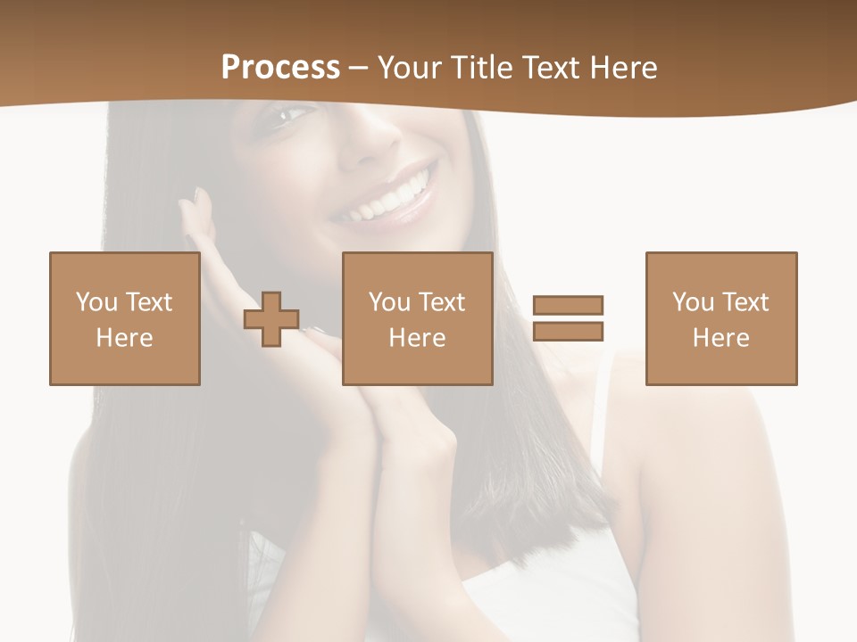 Happiness Hands Cosmetics PowerPoint Template