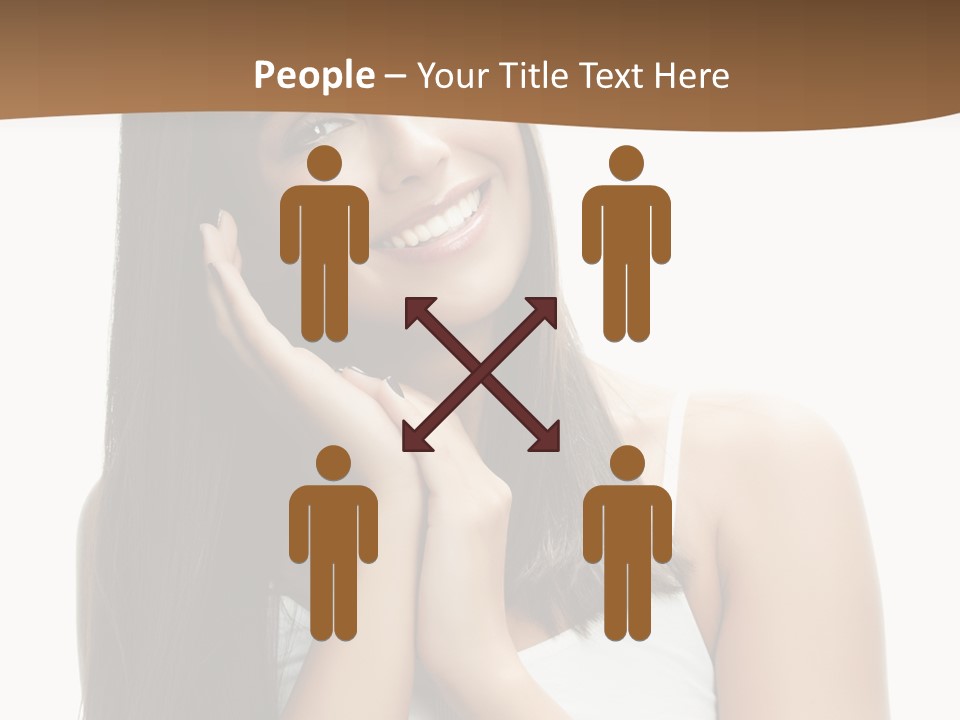 Happiness Hands Cosmetics PowerPoint Template