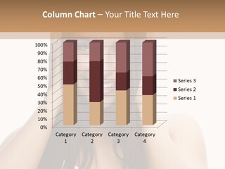 Beauty Looking At Camera Makeup PowerPoint Template