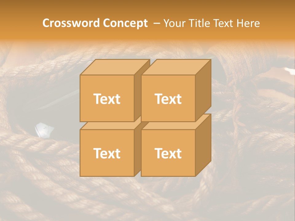 Wooden Canvas Grunge PowerPoint Template