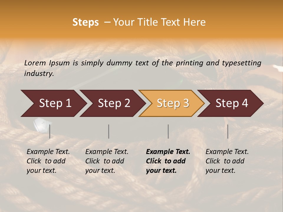 Wooden Canvas Grunge PowerPoint Template