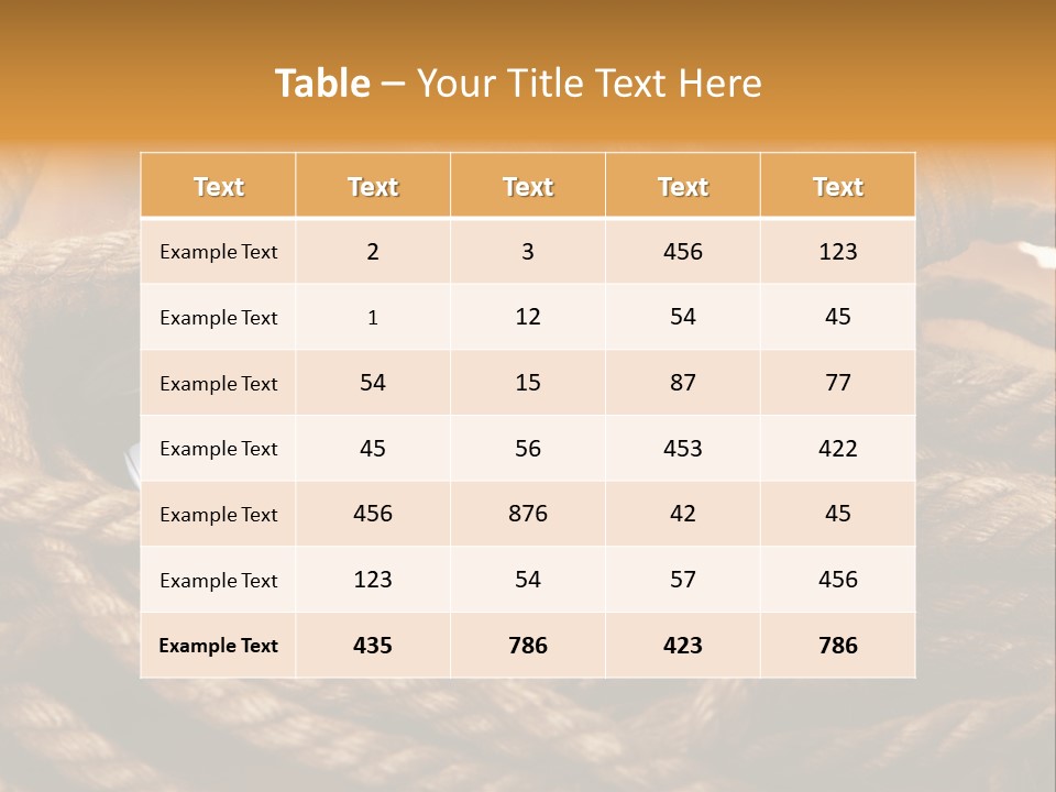 Wooden Canvas Grunge PowerPoint Template