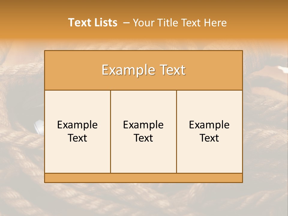 Wooden Canvas Grunge PowerPoint Template