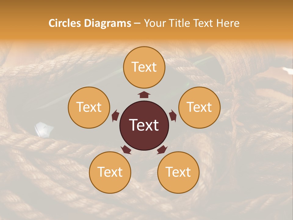 Wooden Canvas Grunge PowerPoint Template