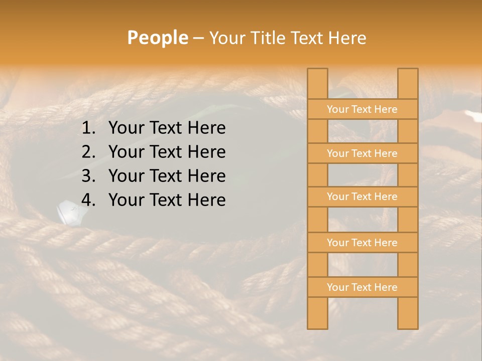 Wooden Canvas Grunge PowerPoint Template