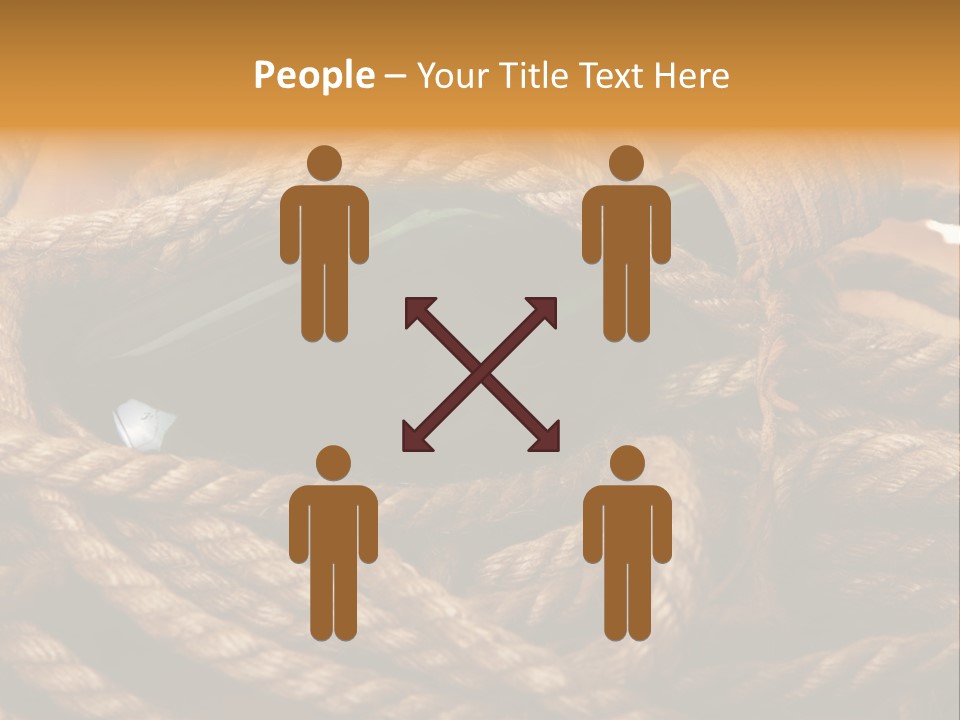 Wooden Canvas Grunge PowerPoint Template