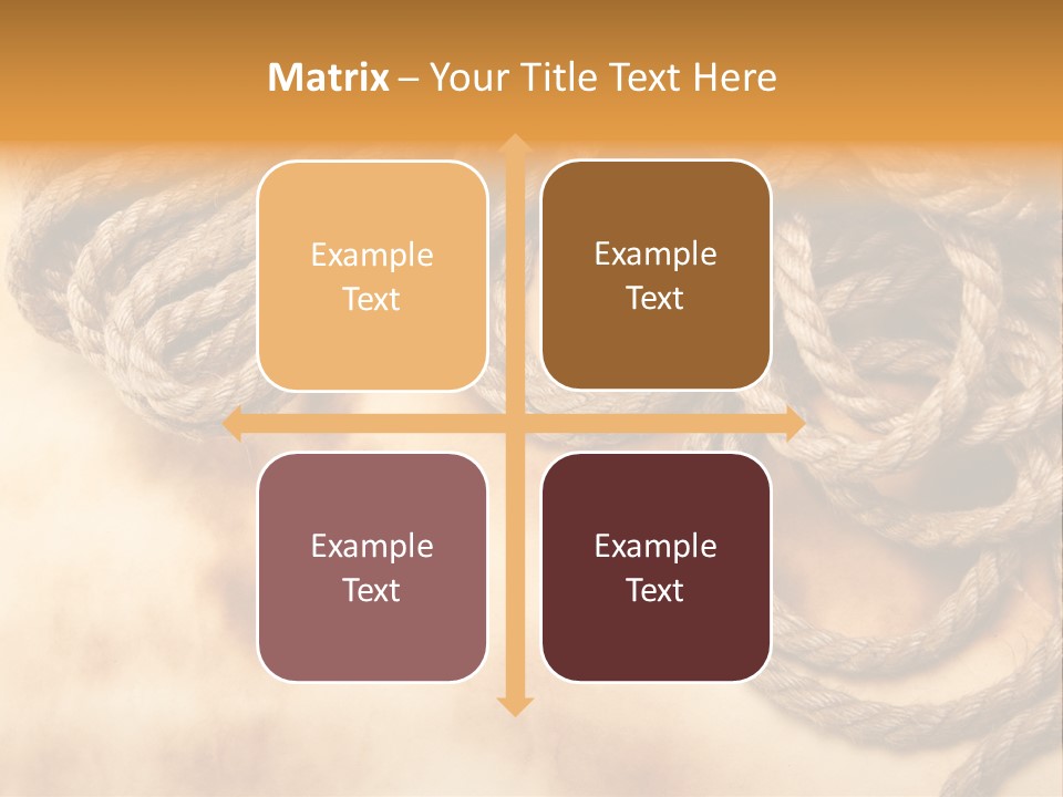Macro Victorian Border PowerPoint Template