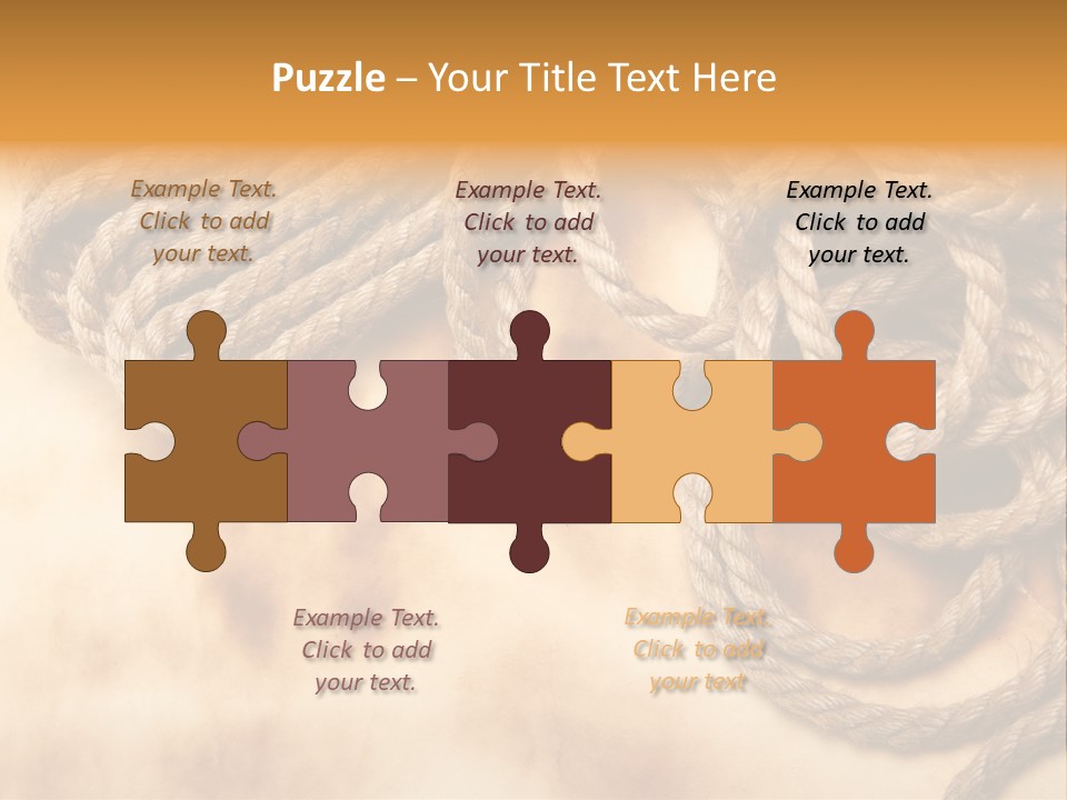 Macro Victorian Border PowerPoint Template