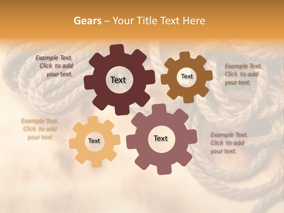 Macro Victorian Border PowerPoint Template