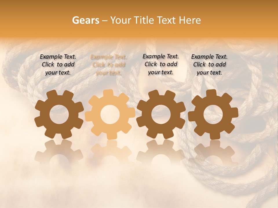 Macro Victorian Border PowerPoint Template