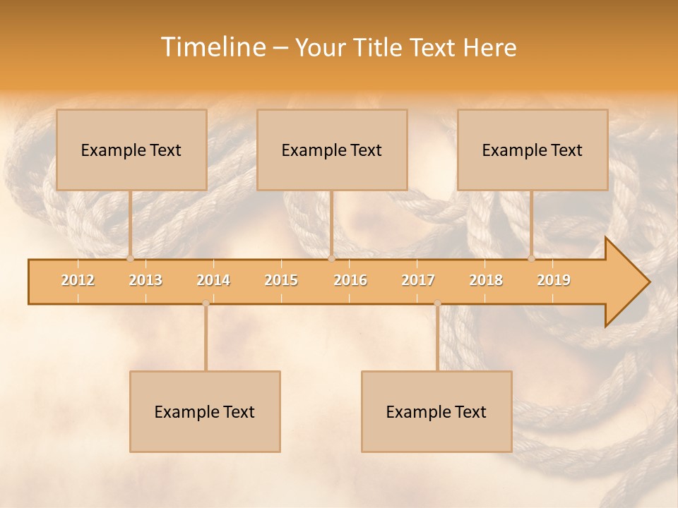 Macro Victorian Border PowerPoint Template