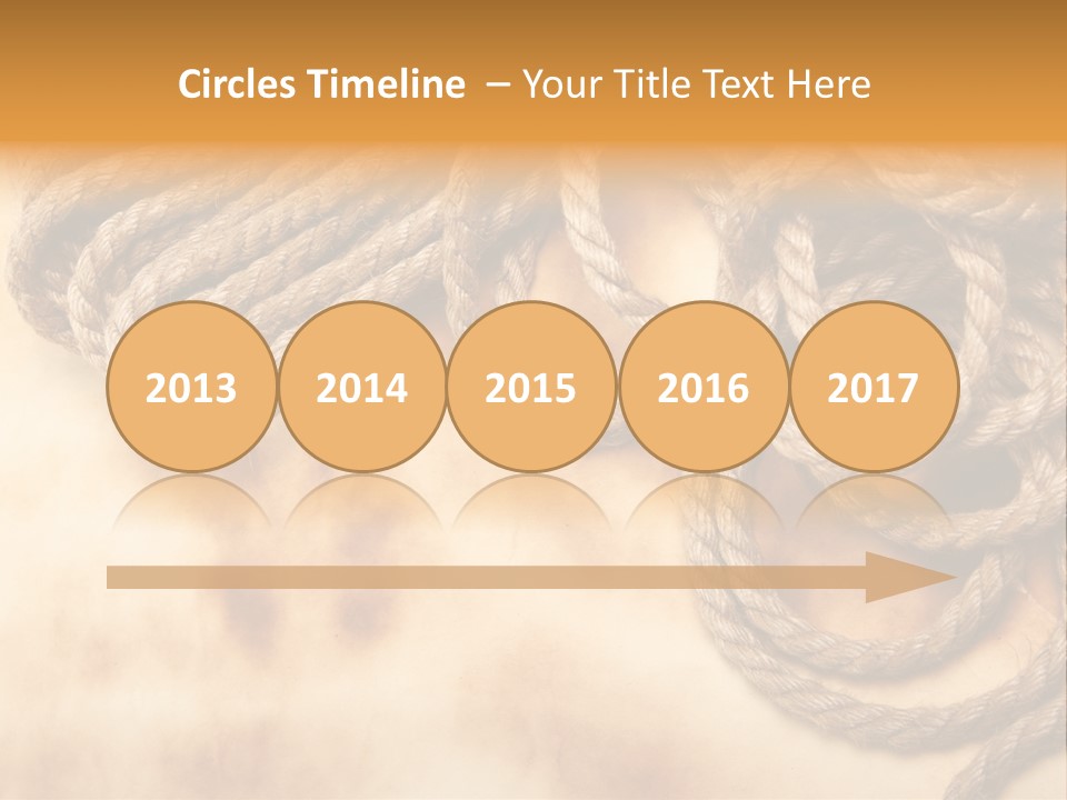 Macro Victorian Border PowerPoint Template