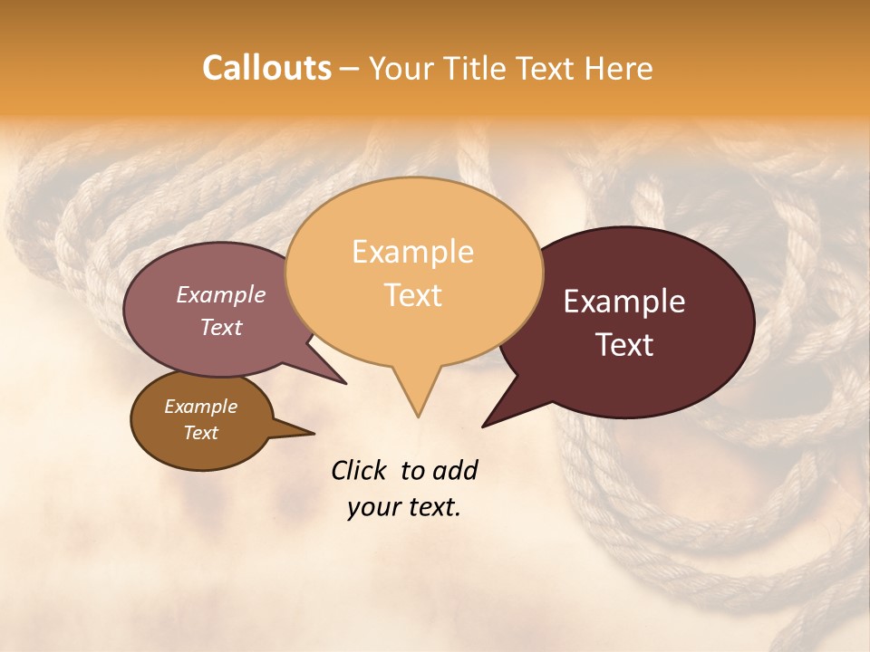 Macro Victorian Border PowerPoint Template