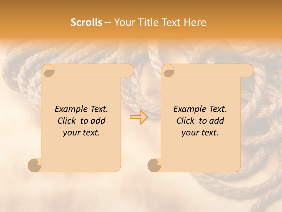 Macro Victorian Border PowerPoint Template