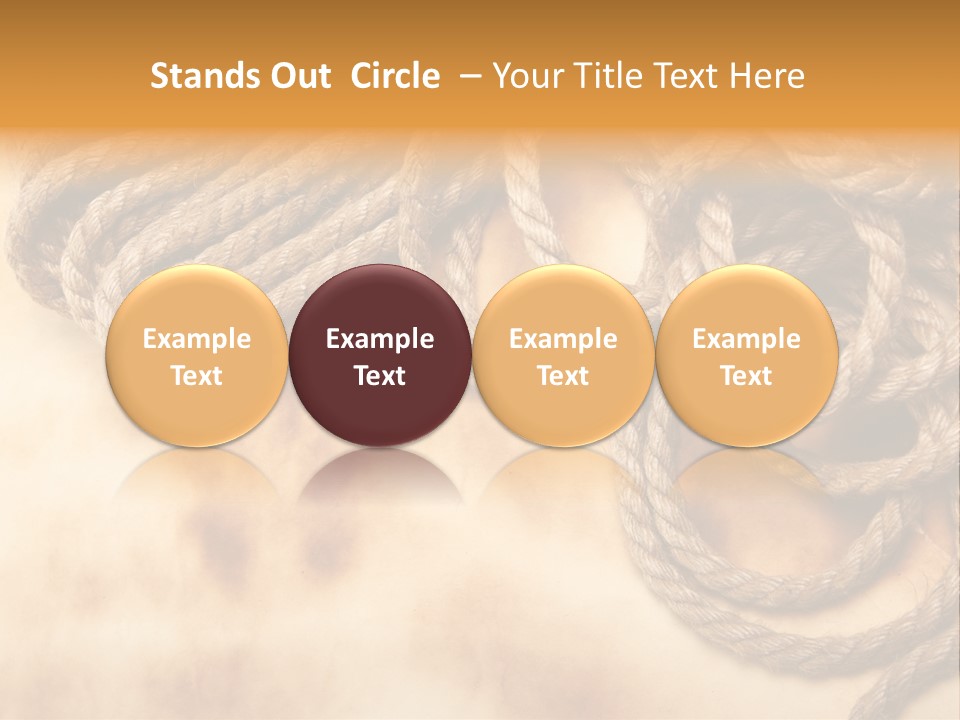 Macro Victorian Border PowerPoint Template