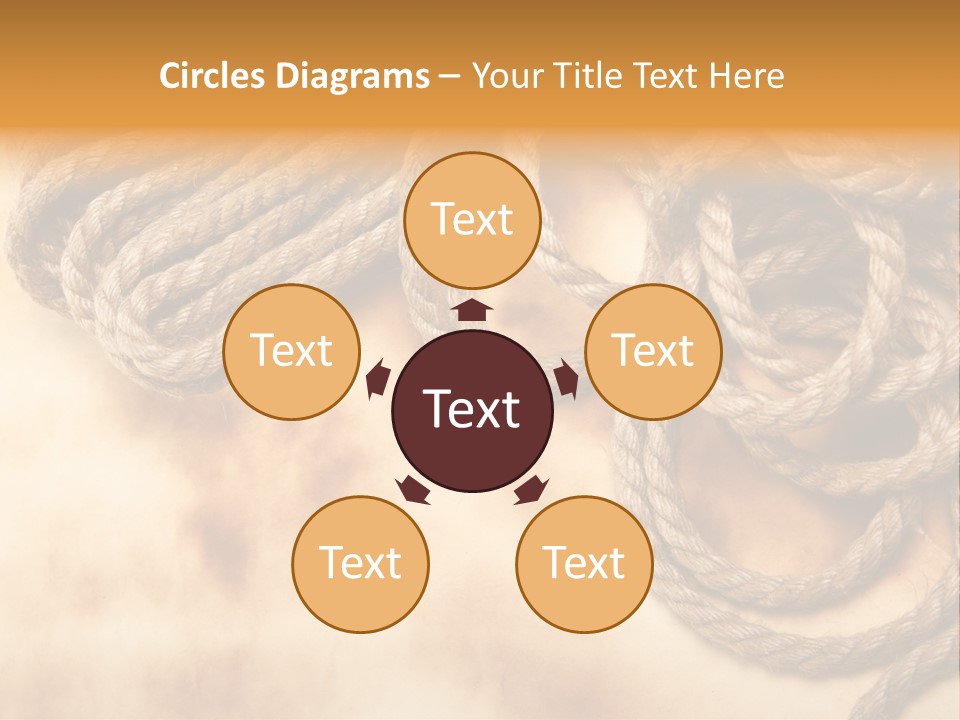 Macro Victorian Border PowerPoint Template