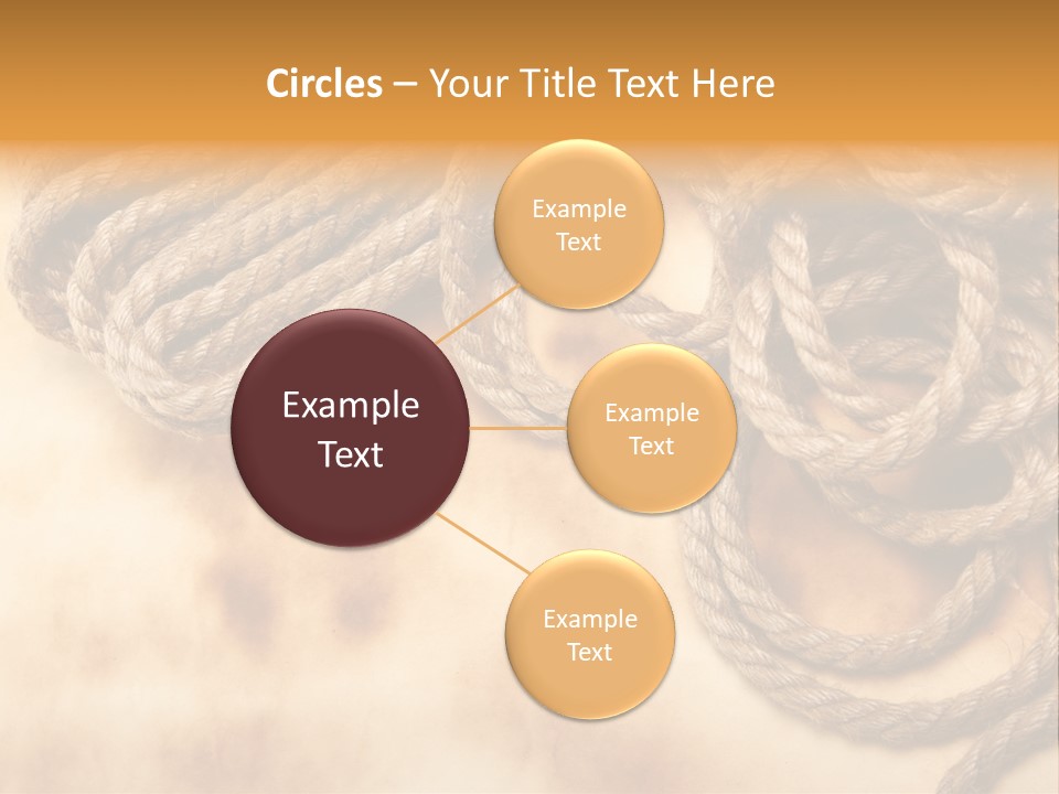 Macro Victorian Border PowerPoint Template