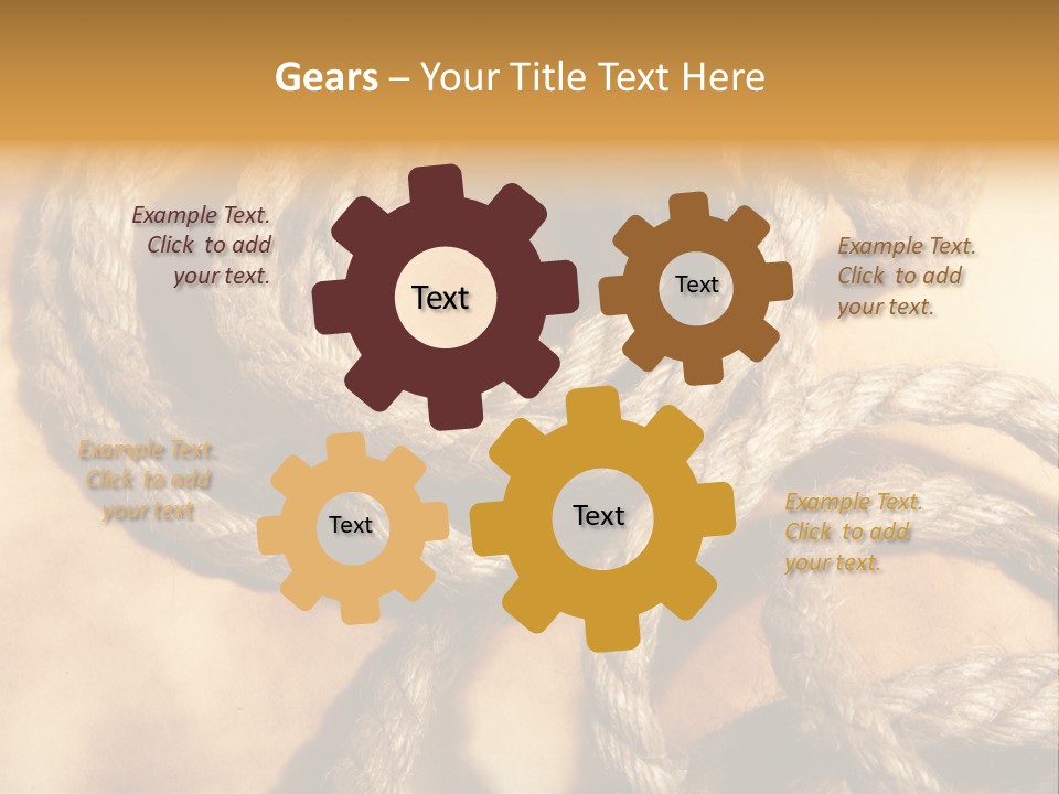 Spiral Retro Marine PowerPoint Template